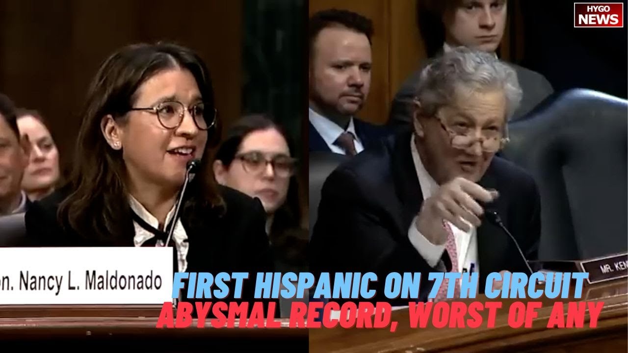 Promote first Hispanic on 7th Circuit, abysmal record, worst of any 7th Circuit, Kennedy questions