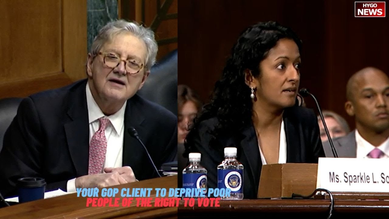 Kennedy: you said your GOP client to deprive poor people of the right to vote