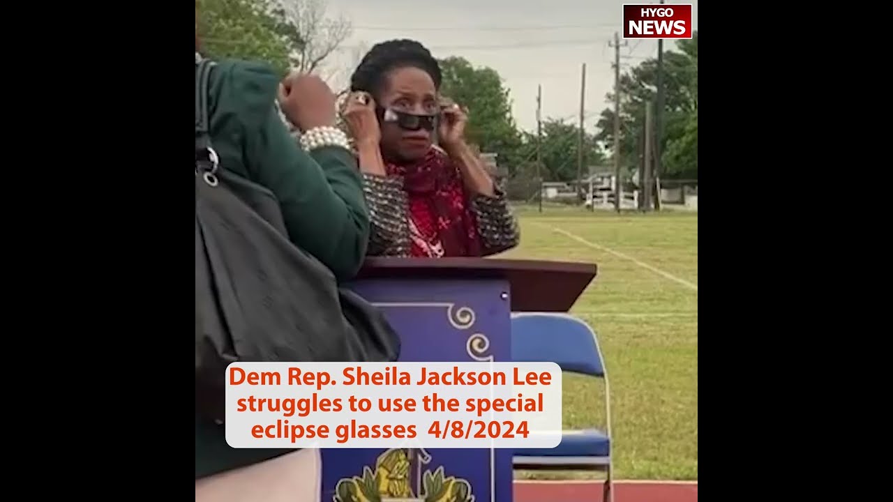 Democrat Rep. Sheila Jackson Lee talked about Moon Energy: “The Moon is Made Up Mostly of Gases”