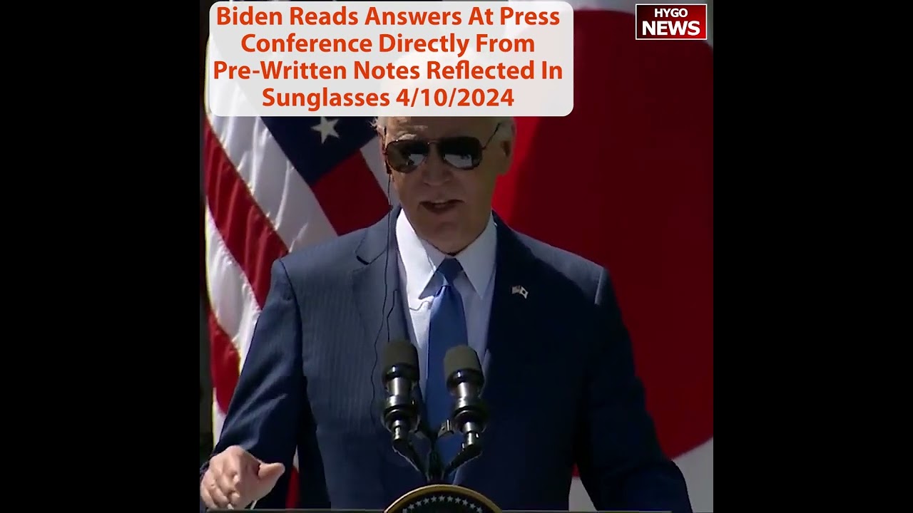 Biden Snaps At Reporters， Confused I’m In The 20th Century! Sunglasses