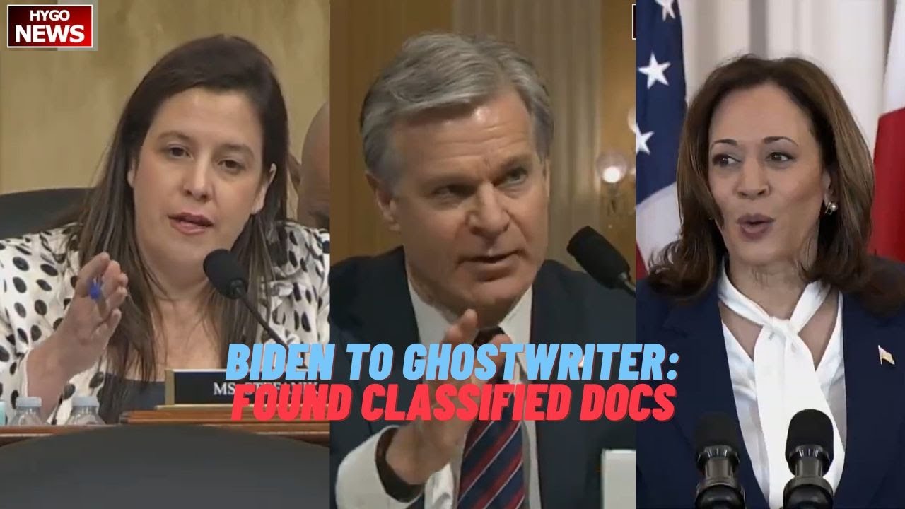 Stefanik On Biden To Ghostwriter: I Found Classified Docs Downstairs 