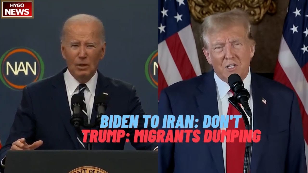 Biden To Iran Once Again A Very Weak Don’t; Trump on Migrants Country like dumping ground