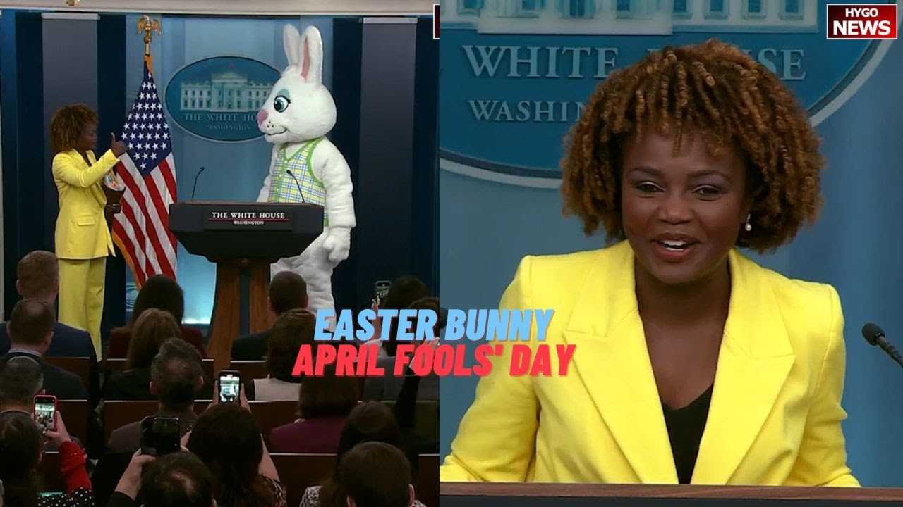 KJP: Easter Bunny Appearance & April Fools’ Day, “Concerning” Israel To Limit Al Jazeera