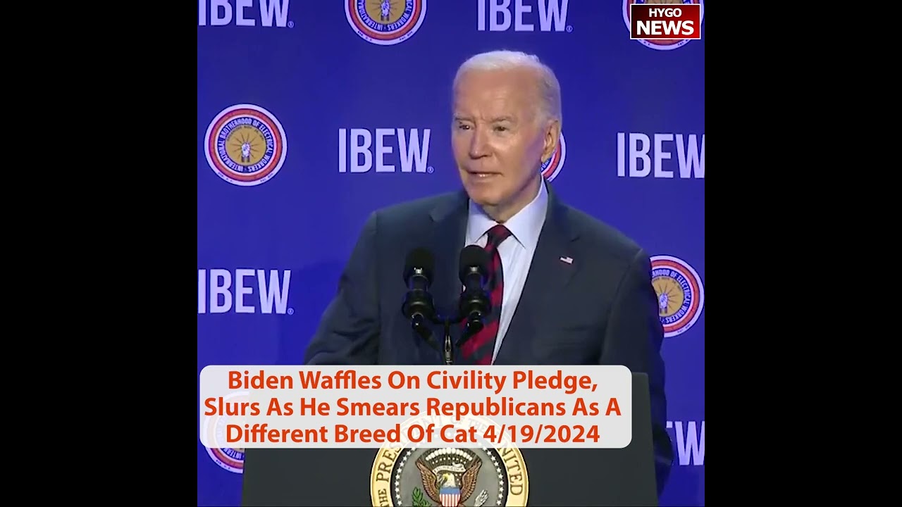 Confused Biden Really Slurring, I’m Exporting Fedurhhahh Products! Slow Intense Vigor