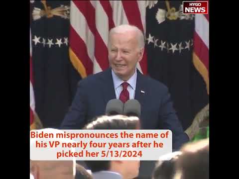 Biden: I work for Kamala Harris smarter than me, NAAHNHPI; KJP least competent has an effect