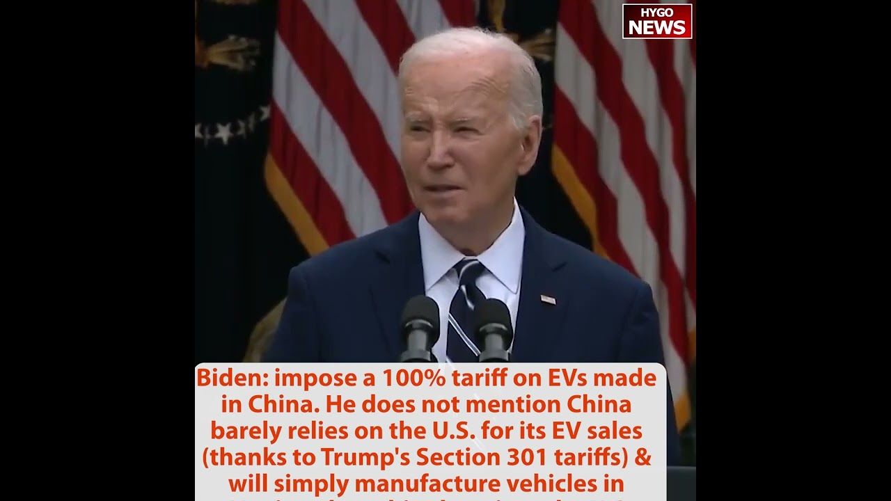 Biden is led off stage, incoherent remarks, China eating our lunch, charging stations