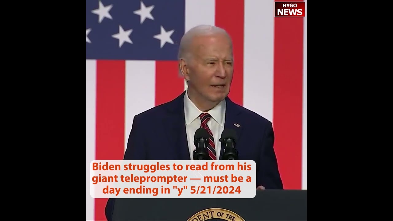 Biden: marry into family with 5 or more daughters, Crumbles During Speech