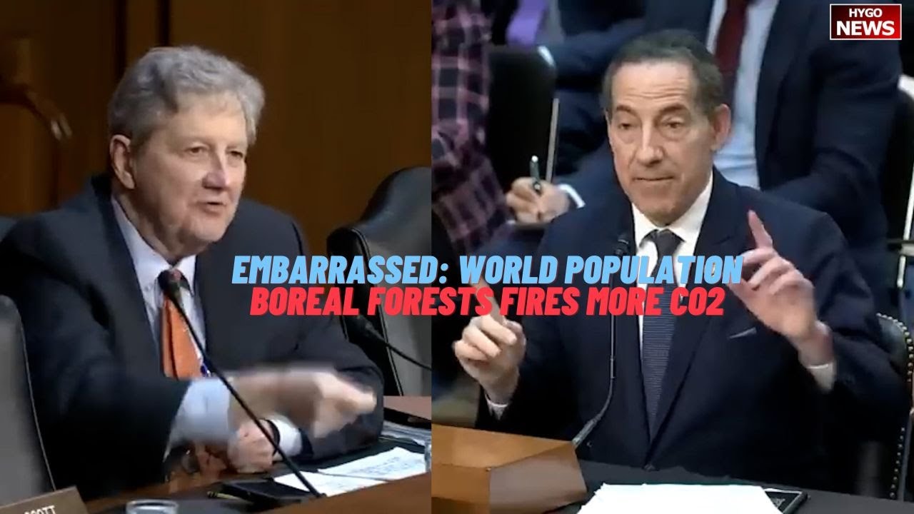Raskin Embarrassed: World Population 4.5B Kennedy: 8B; Canada boreal forests fires produce more CO2