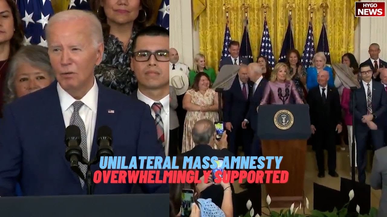 Biden: unilateral MASS AMNESTY scheme is “overwhelmingly supported”, Americans “don’t understand”