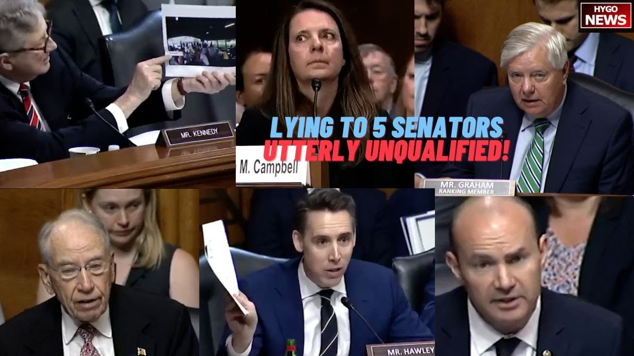 Biden Nominee Lying to 5 Senators: Grassley, Lee, Kennedy, Graham & Hawley utterly unqualified!