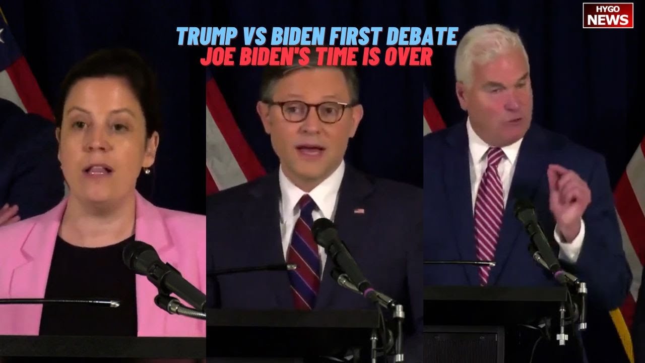 Johnson, Stefanik & Emmer on Trump vs Biden First Debate; Joe Biden’s Time Is Over