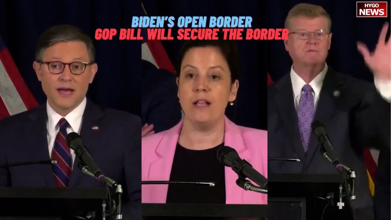 Johnson, Stefanik & Amodei on Biden’s Open Border; GOP Bill will Secure The Border