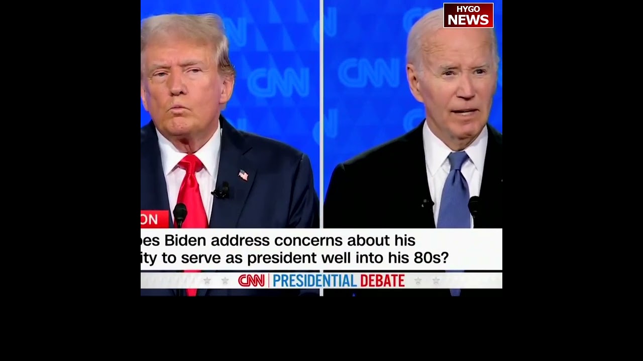 Trump Biden debate: SHUTS DOWN, MELTING DOWN IN REAL TIME! earpiece fall out? “I think we did well!”