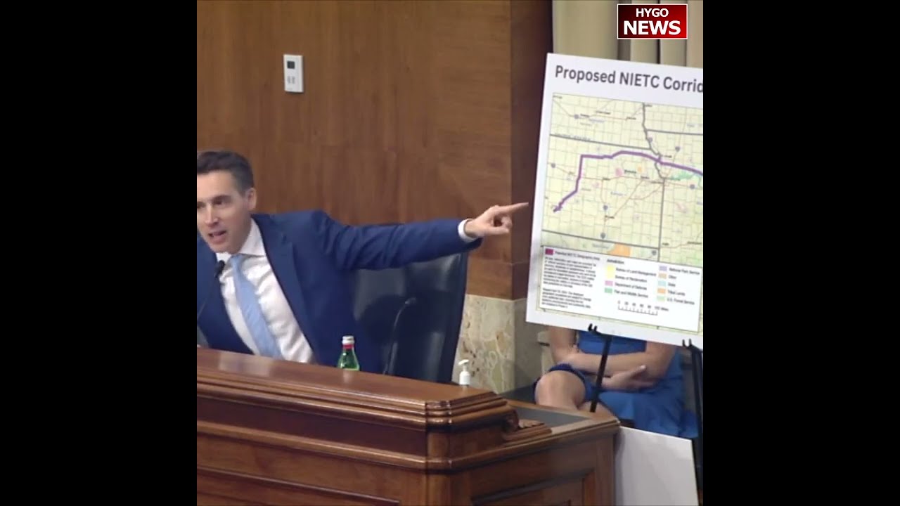 Hawley Opposes Energy Nominee Against Fed Gov Land Grab Eminent Domain