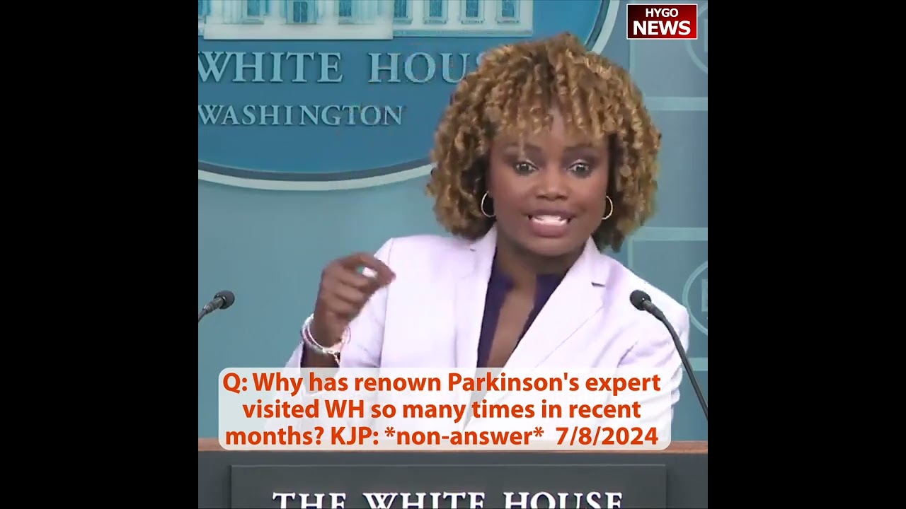 Q: Why renown Parkinson expert visited WHso many times? physician re-evaluate Biden for Parkinson’s?