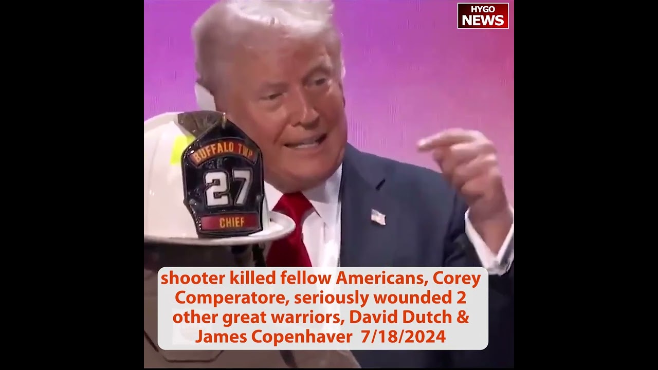 Trump on Corey Comperatore avid Trump supporter, David Dutch, James Copenhaver