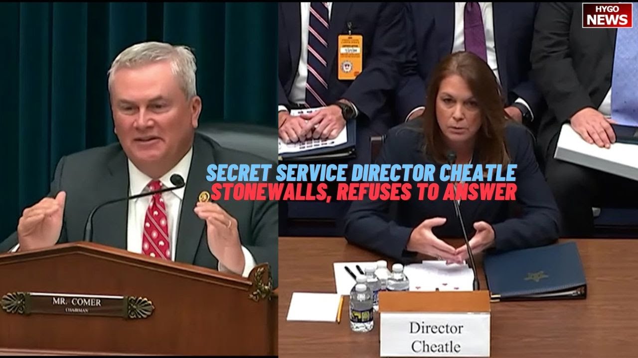 Secret Service Director Cheatle STONEWALLS, REFUSES TO ANSWER QUESTIONS!