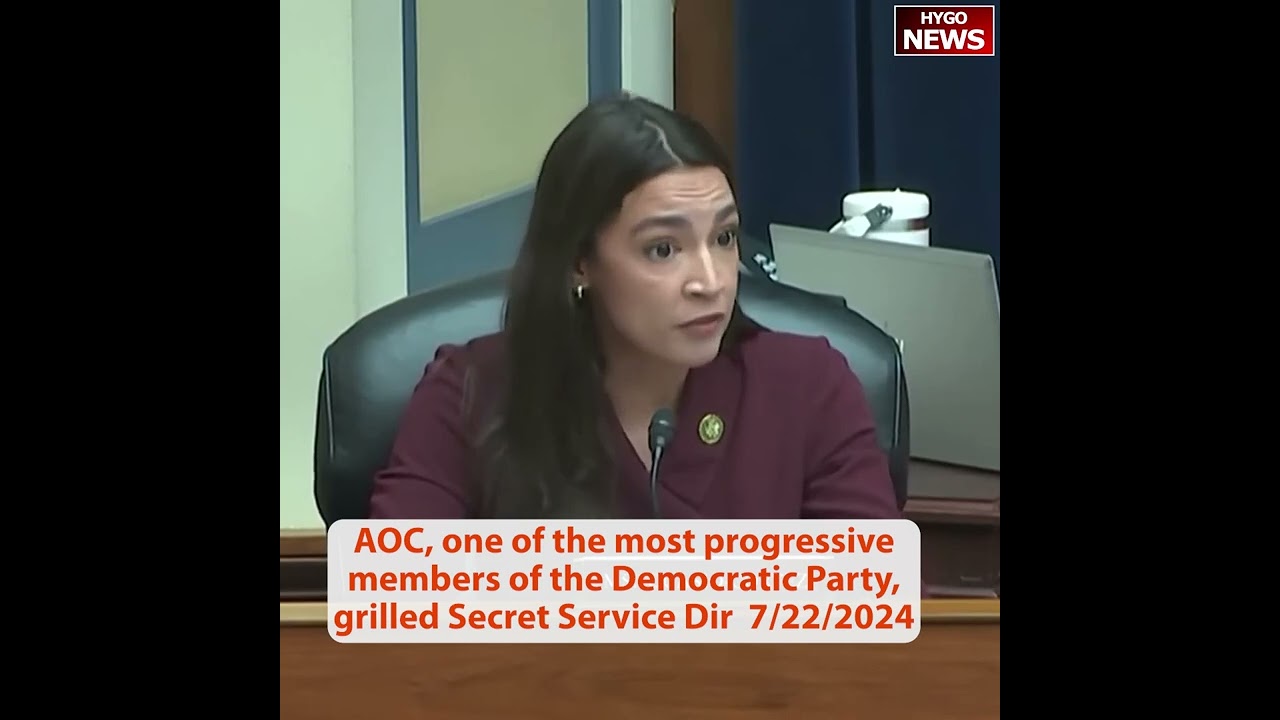 AOC grilled Secret Service dir Cheatle, “not acceptable” Dir. Cheatle should resign