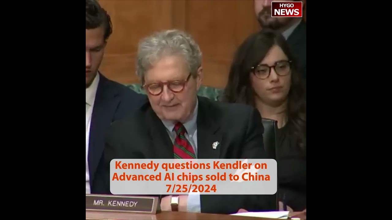 Kennedy on Advanced AI chips sold to China, 70 distributors, entire servers cost $300K apiece