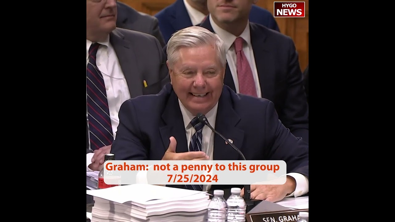 Graham: zero desire to help UNRWA, not good for US taxpayer, make sure we don’t give a dime