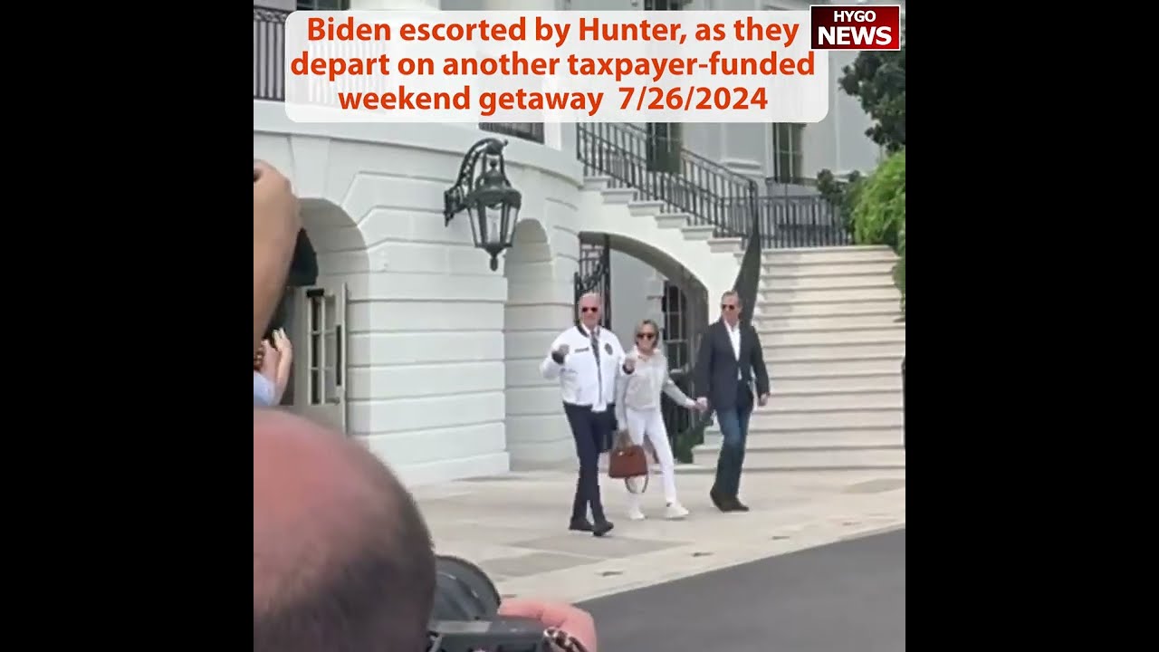 Biden escorted by Hunter weekend getaway; Vance : media lied, not about criticizing people no kids