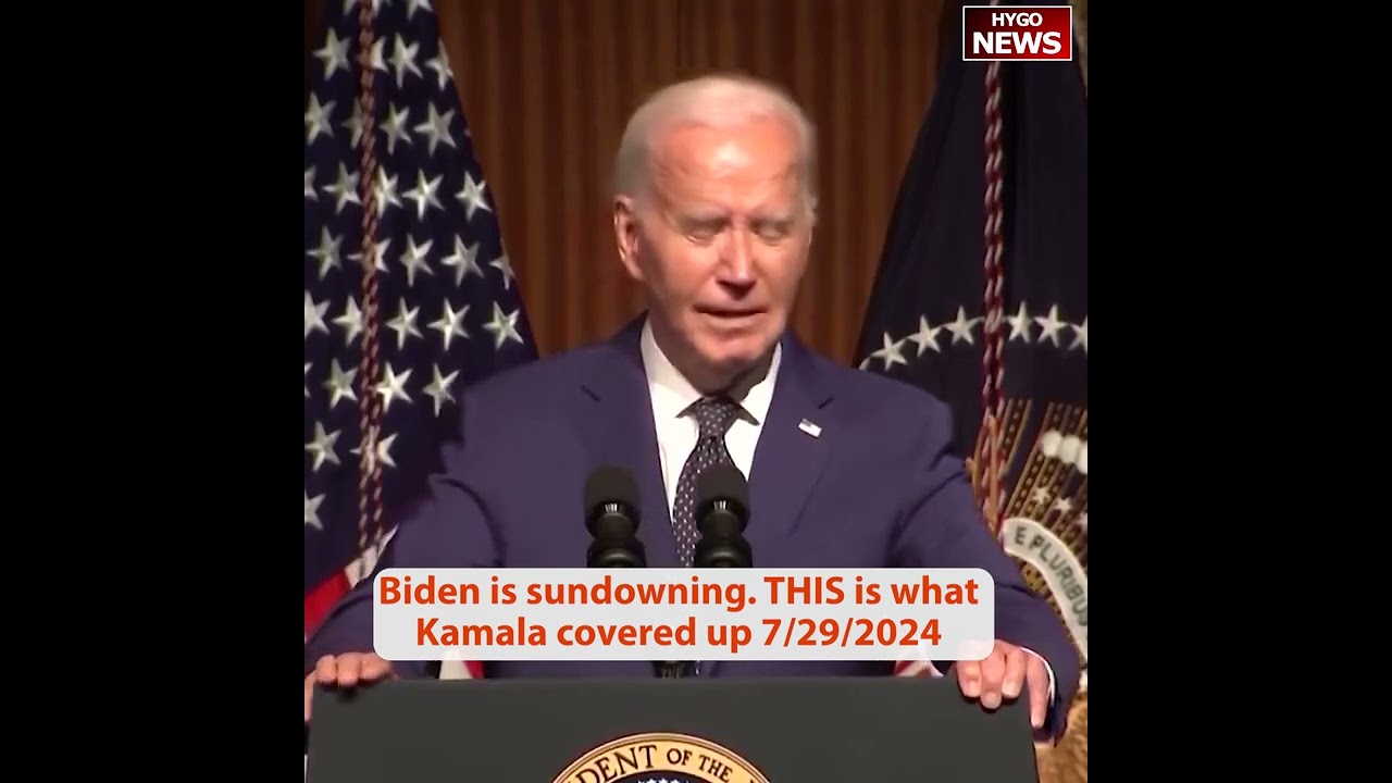 Biden calls himself “former president”, sundowning, Kamala covered up? Clarified Speaker Johnson