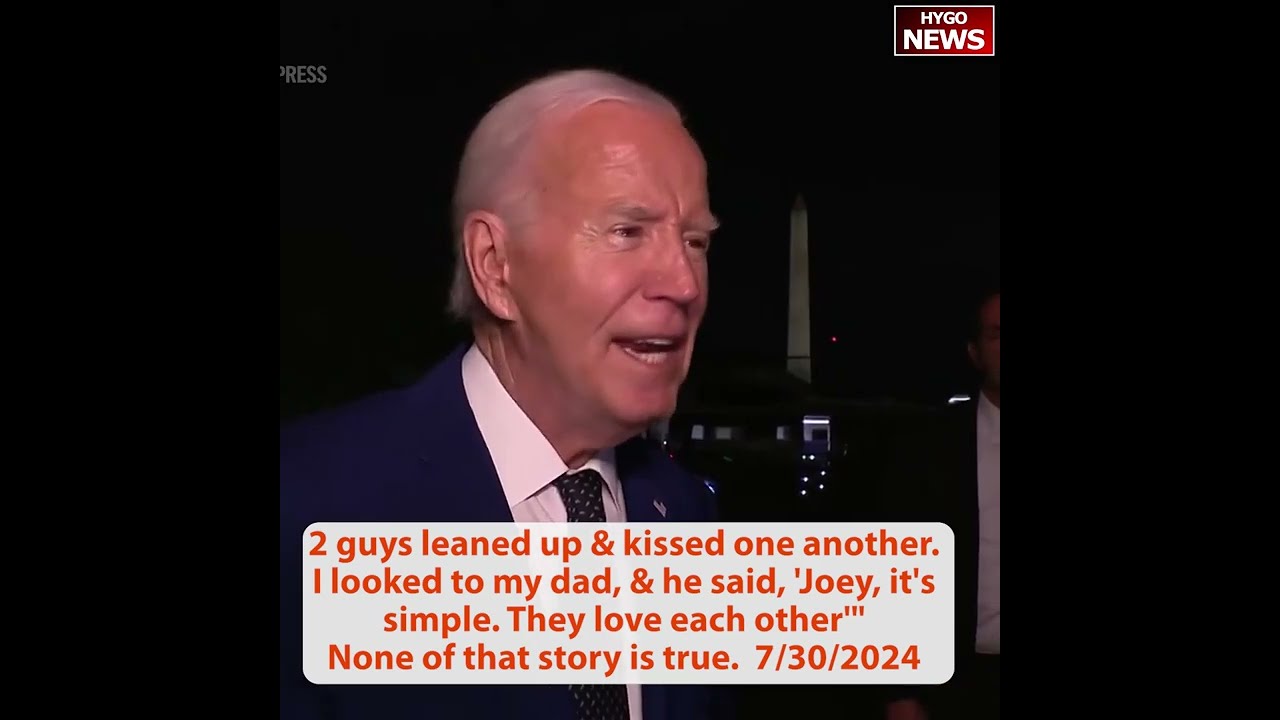 Biden confused, being a kid in Delaware story; KJP on Biden’s “threat to democracy” remarks