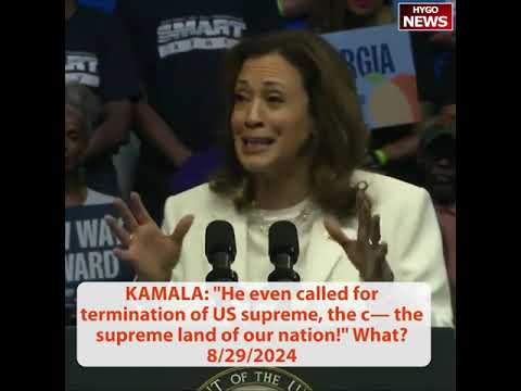 Kamala’s got protesters again, CNN fact checks Kamala