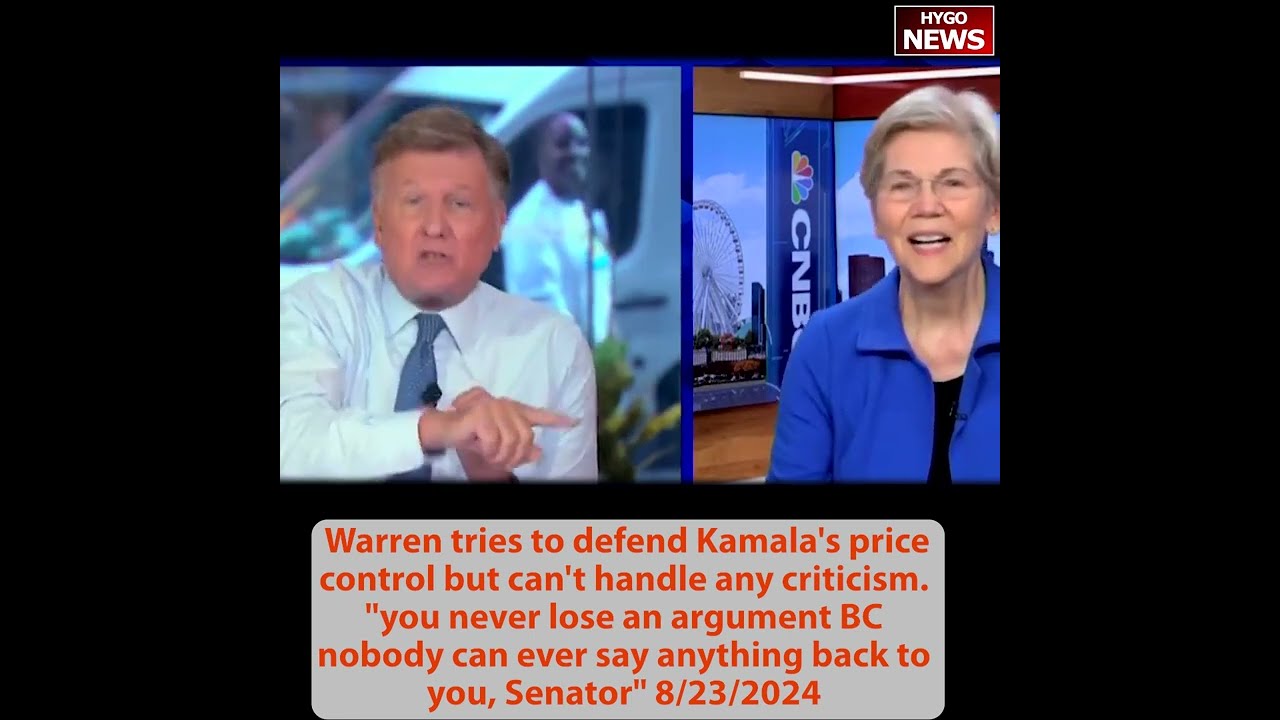 Sen. Warren defends communist price control; Kamala lower housing costs; Ivy League good?