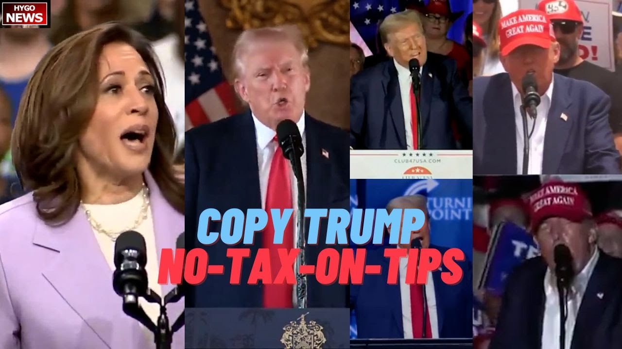 Rare political maneuvers: Harris to steal Trump’s No-Tax-on-Tips, why doesn’t she do it now?