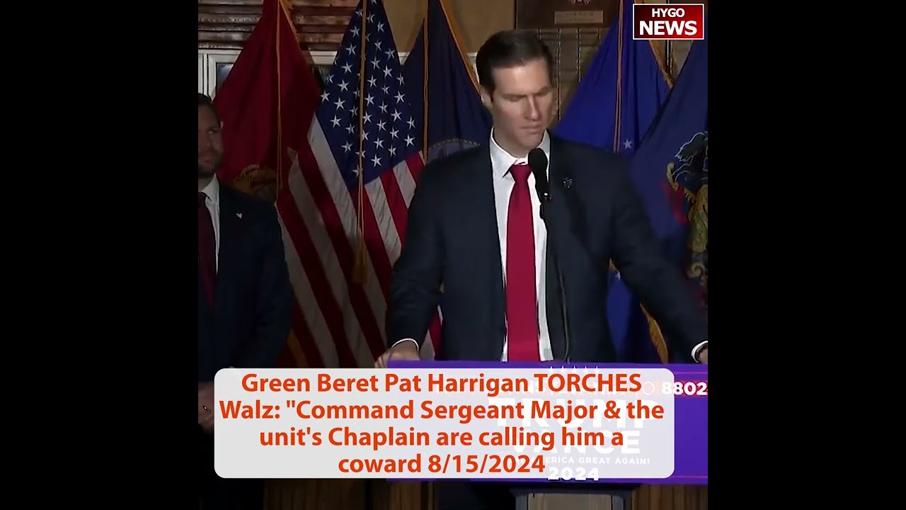 Green Beret TORCHES Walz: Command Sergeant Major & Chaplain are calling him a coward. How DARE Walz