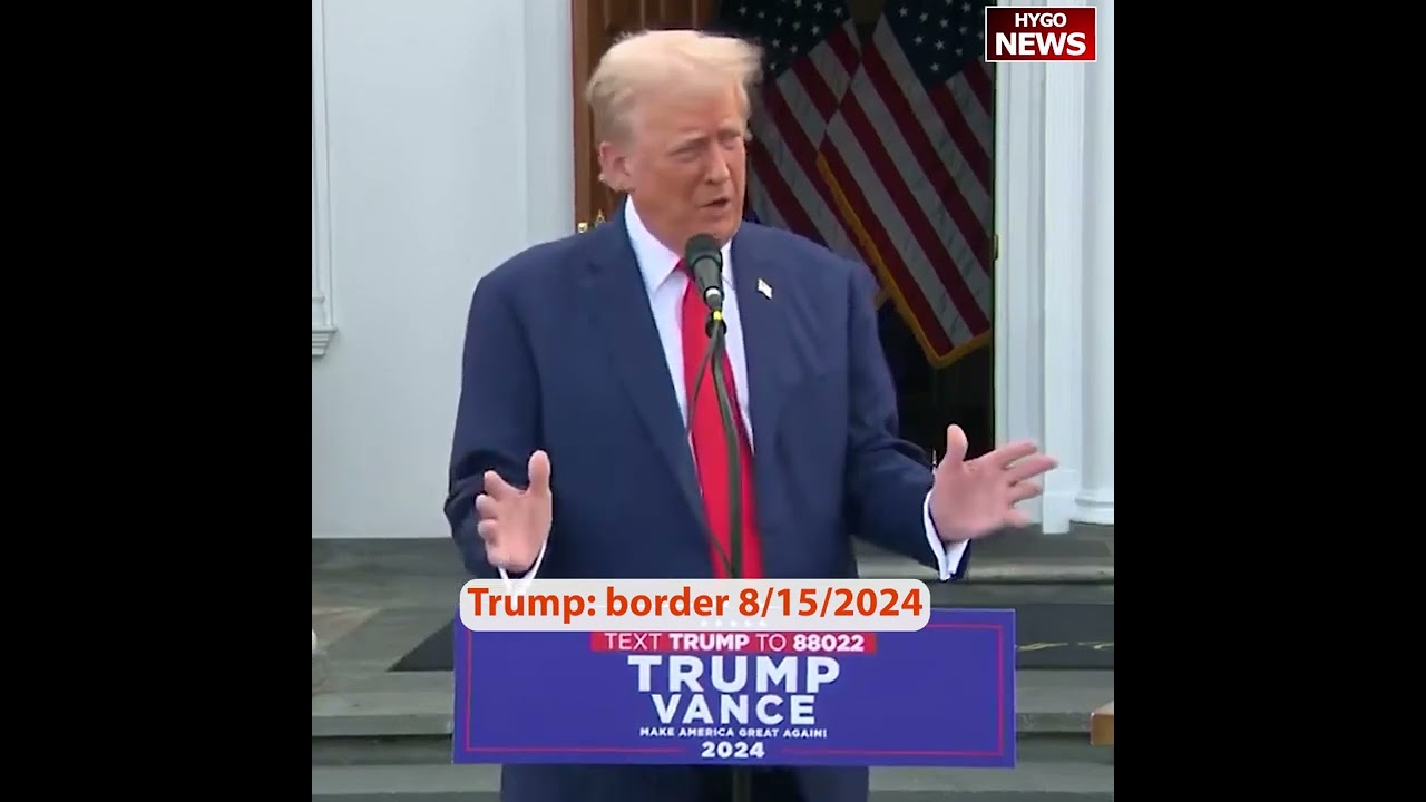 Trump: border czar Kamala allowed 20M, 100% net job growth gone to migrants, not paying anymore