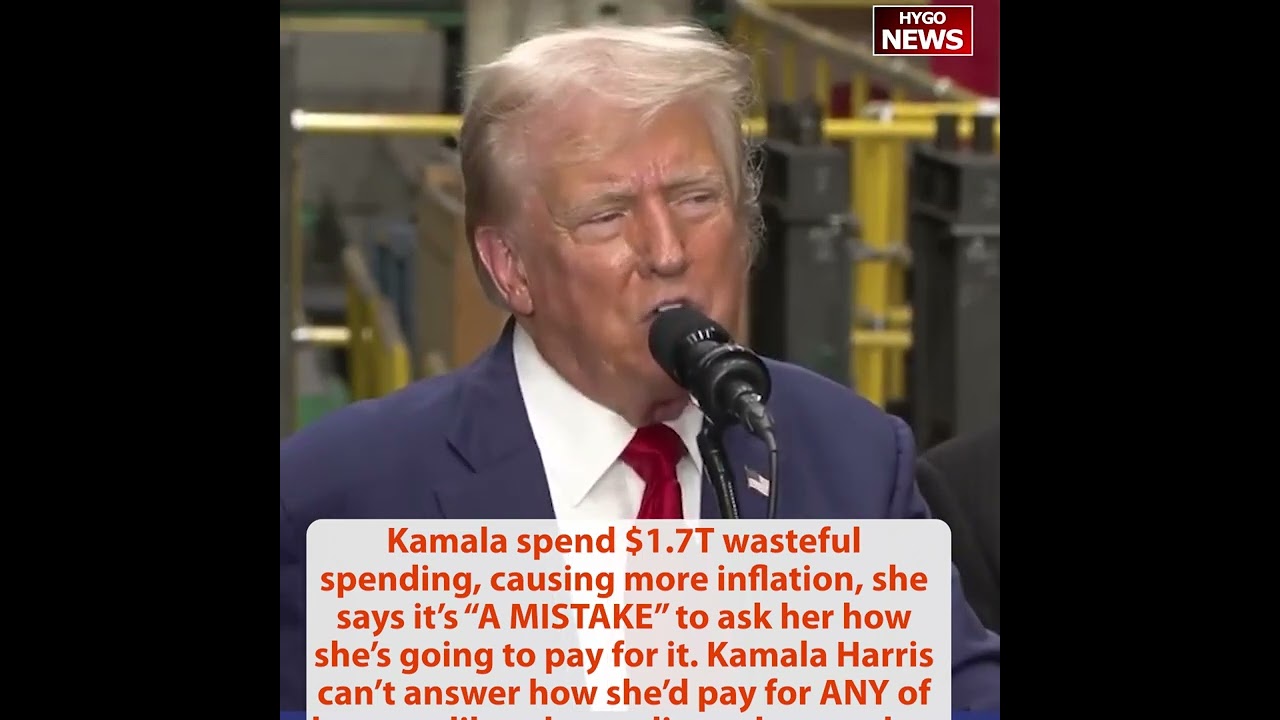 TRUMP: 100% domestic supply chains National Security, Defense Industrial; Kamala $1.7T wasteful