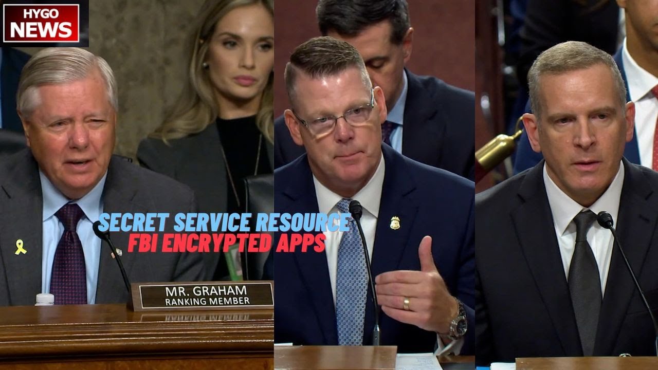 Sen. Graham on Secret Service resource & FBI encrypted messaging apps used by Crooks