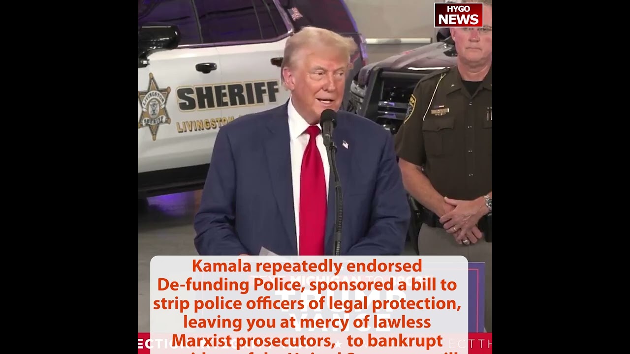 TRUMP: Kamala godmother of Sanctuary Cities & shoplifting epidemic, jobs numbers are fraudulent