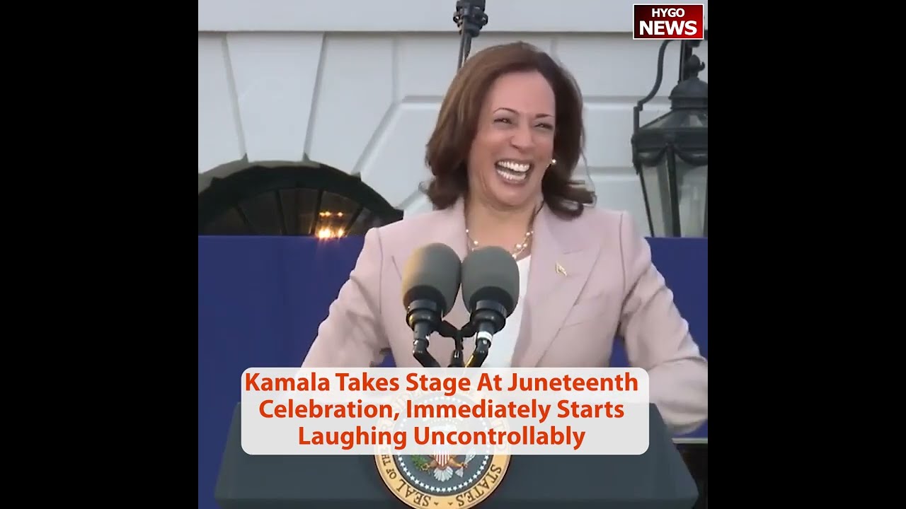 KAMALA: When I am president I will bring down cost; Cacklin Kamala’s husband: I love that laugh!