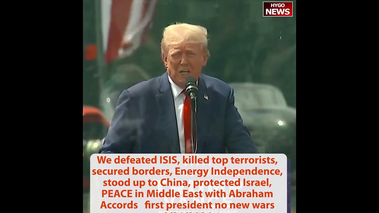 Every American was safer under Trump, never would Russia Ukraine, Hamas Israel, China Taiwan