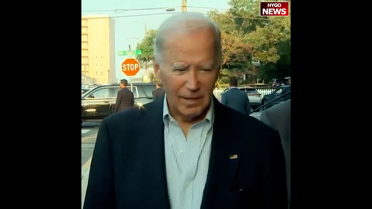 Biden: I don’t want to answer BC I might tell you what I think; WALZ: walks away