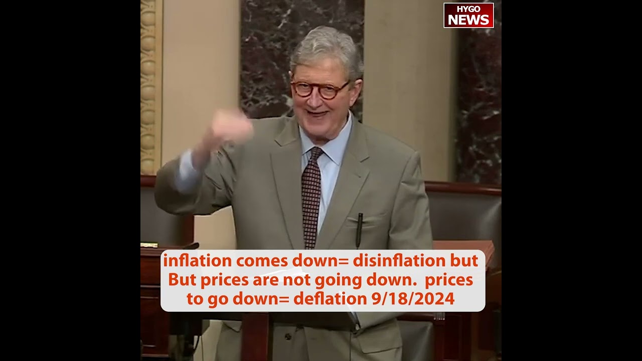 Kennedy: consumer debt hit $17T for the first time. Difference inflation, disinflation & deflation