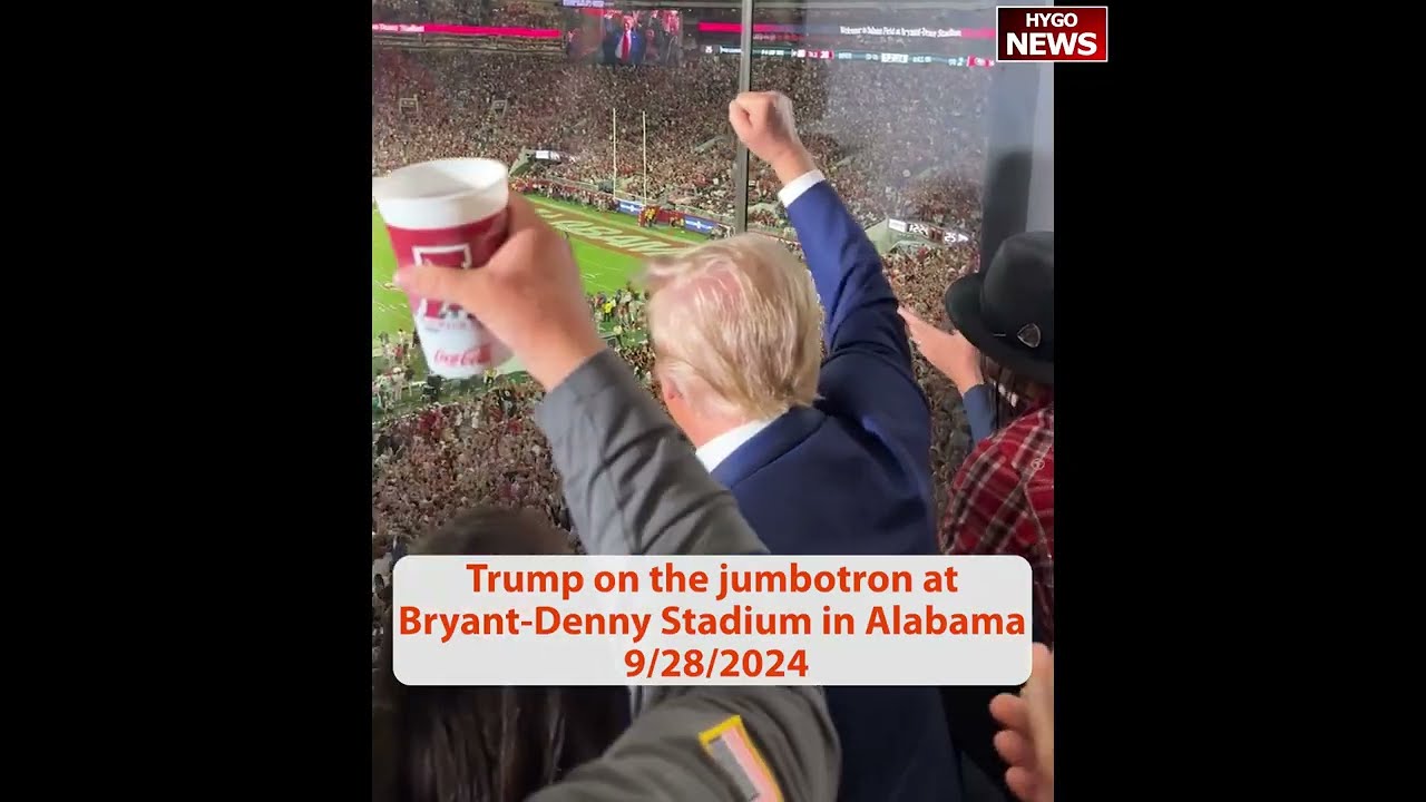 Trump at Bryant-Denny Stadium; Jennings: “Me no understand words good”; Vance: We’re not bad people