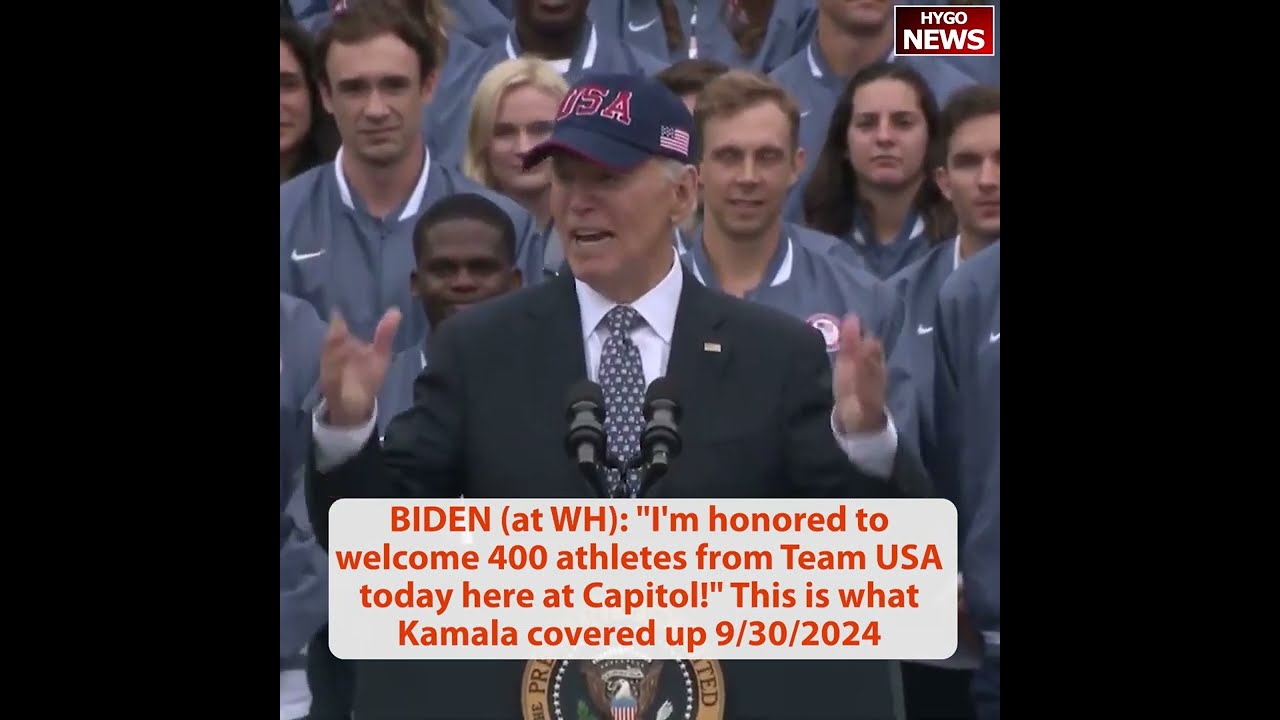 Extremely unwell Biden finally realizes crisis in NC, welcome 400 athletes, cellular service blocked