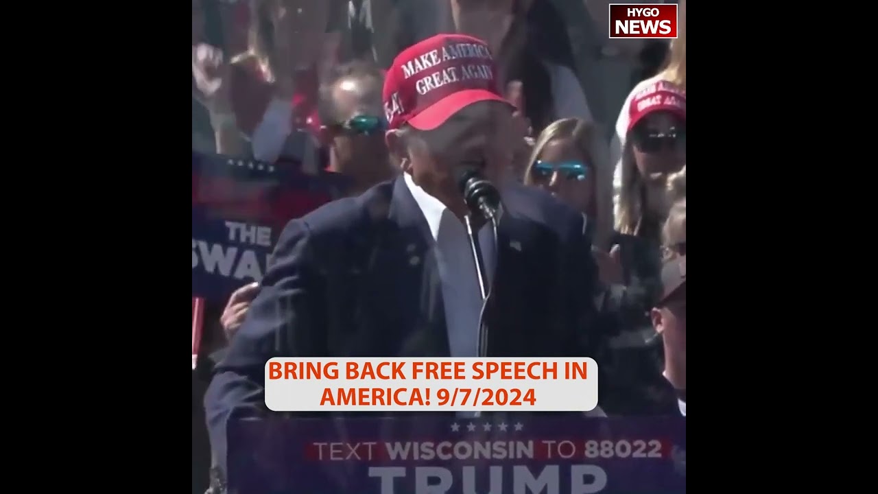 Trump BRING BACK FREE SPEECH IN AMERICA! END weaponization of gov, against Christians