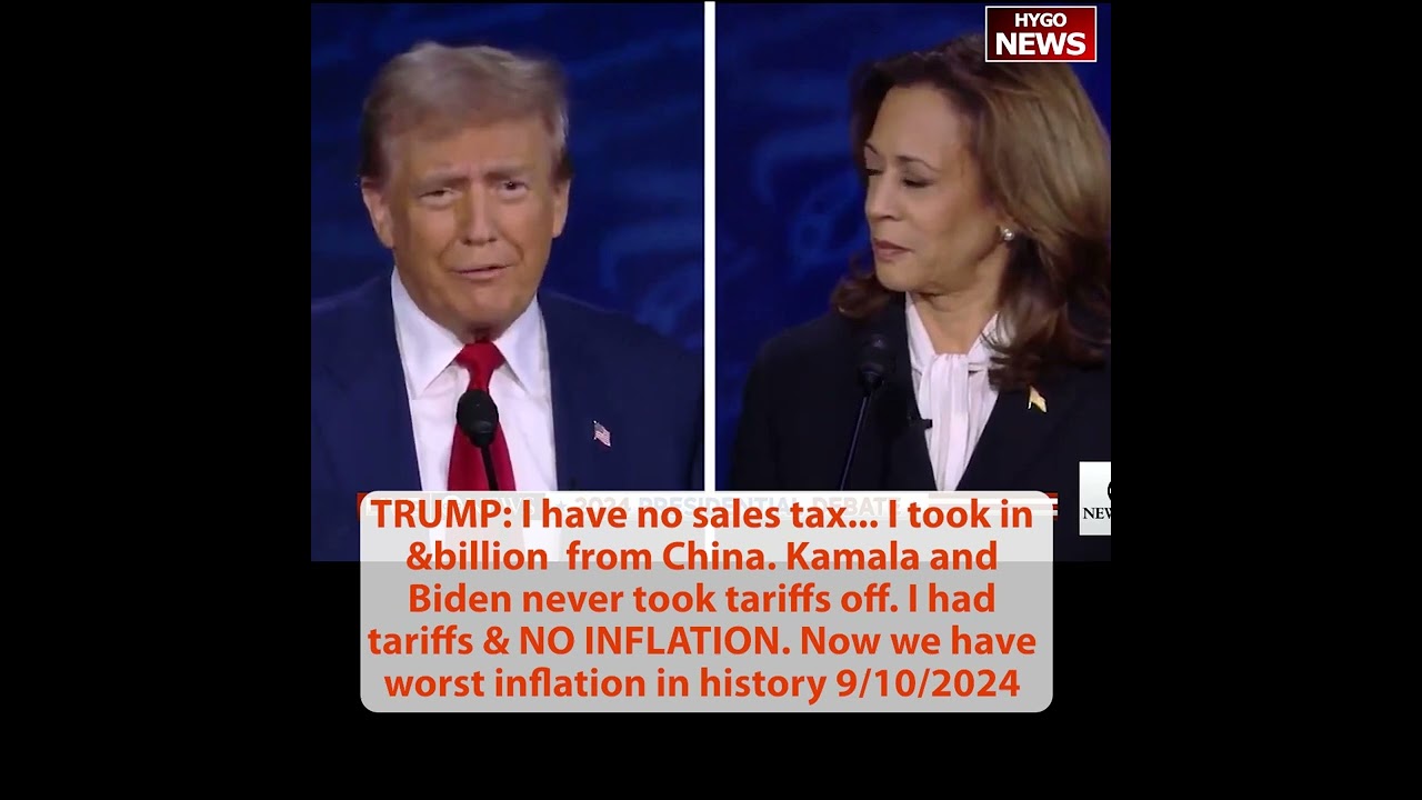 Debate Kamala: Let’s talk about what Donald Trump left us; Do you believe better off than 4 Yrs ago?