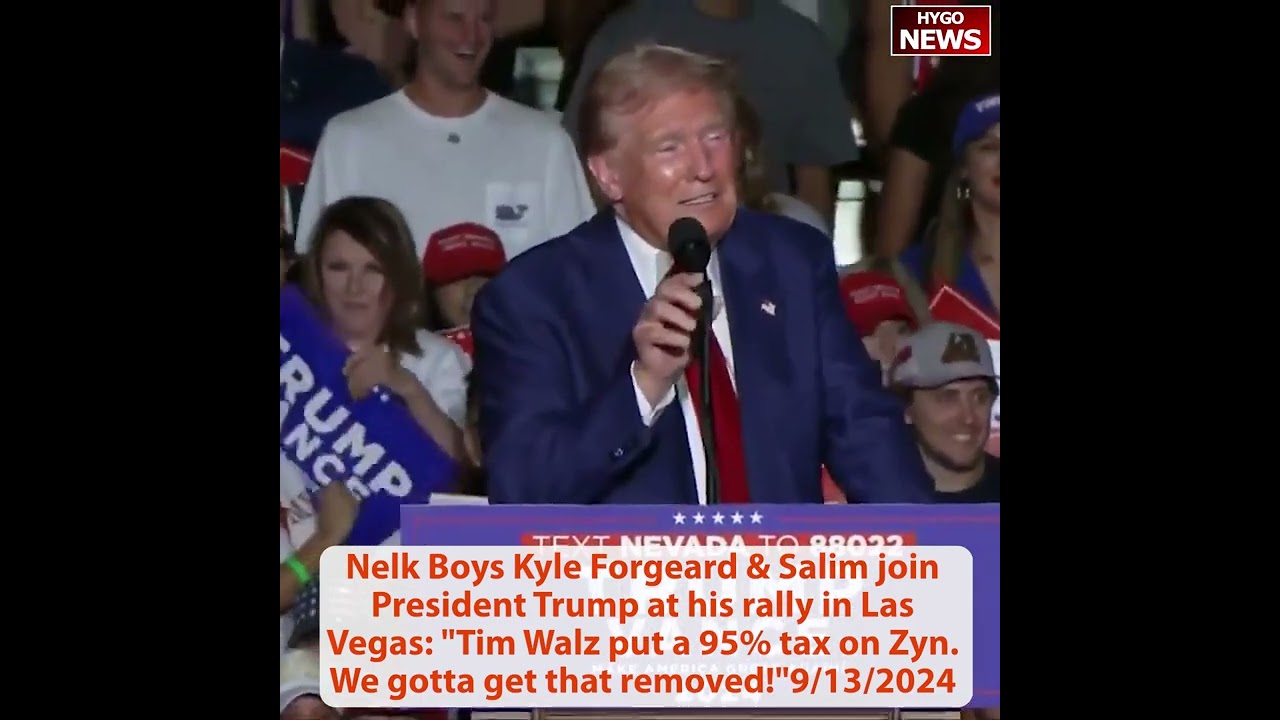 Trump welcomes former UFC champion Henry Cejudo I would never fight you； Nelk Boys Kyle & Salim