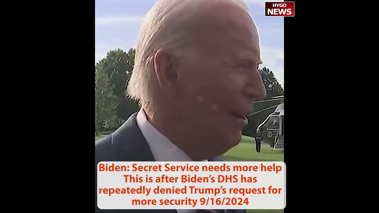 Biden Secret Service more help; Jennings: not rhetoric on both sides, country will NOT end if he win