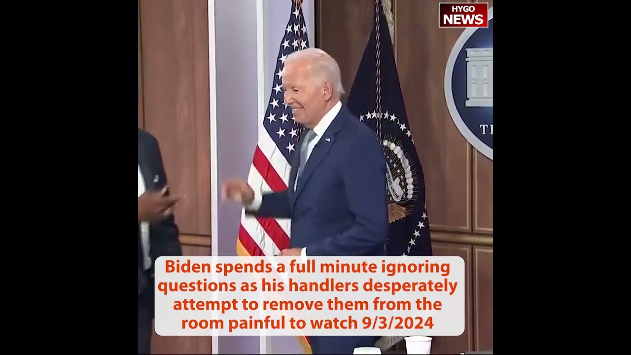 BIDEN: Secret Service doesn’t let me go out anymore; ignoring questions; Why so out of breath?