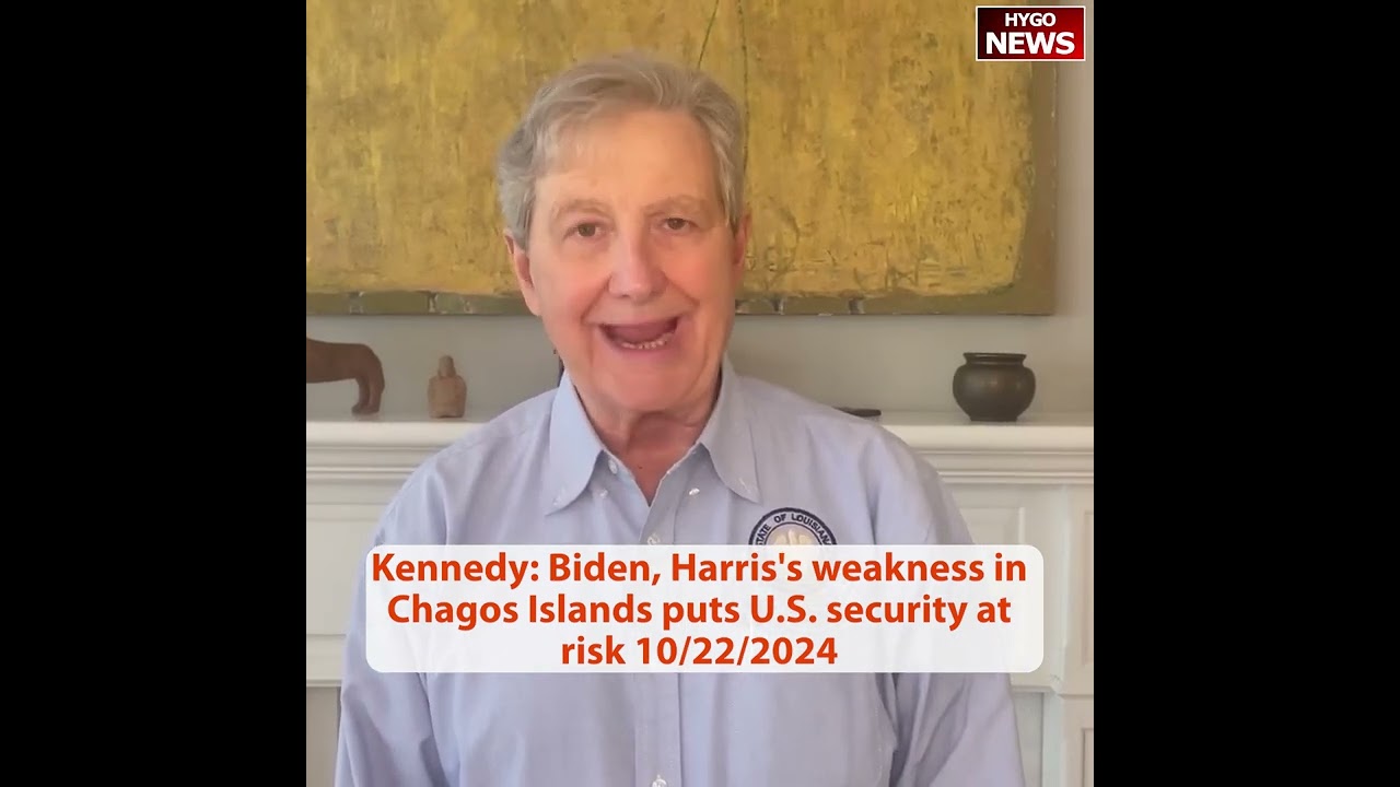 Kennedy: Chagos shame would not have happened if Biden & Harris had objected, woke U.N. activists