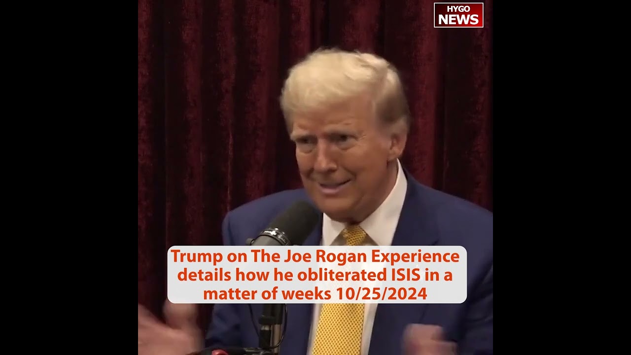 Trump on how he obliterated ISIS in matter of weeks not 5 yrs, pilots better looking than Tom Cruise