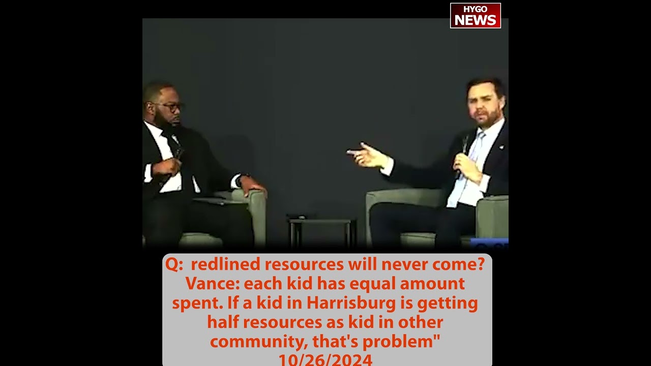 Q: redlined resources will never come? Vance: each kid has equal amount, problem if only half