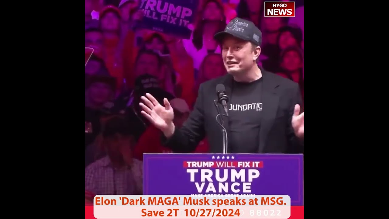 Q: How much we can rip out of wasted $6.5T Harris budget? Musk: at least $2T, I’m dark gothic MAGA!